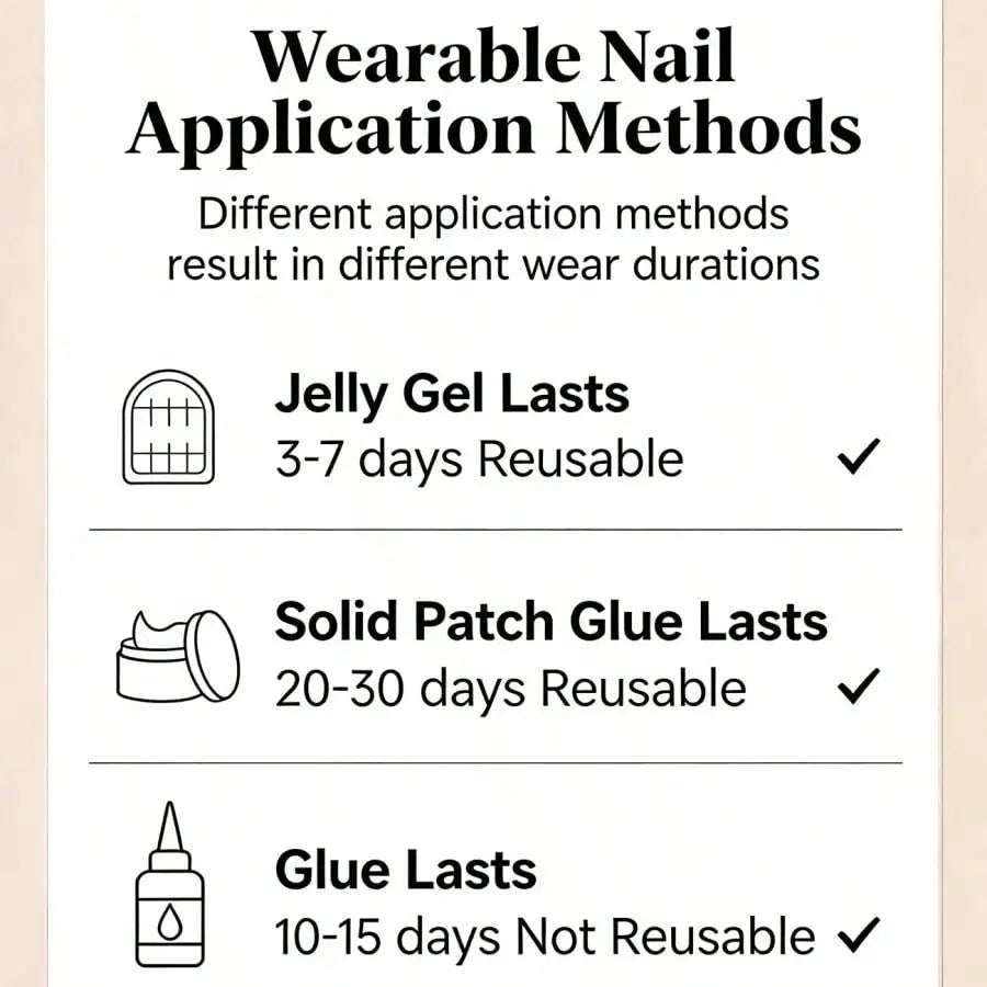 Cute 3D Bear-Themed Nail Art Stickers With Medium-Length European And American Style, Featuring Glittery, Translucent, And Handmade Detachable False Nails.