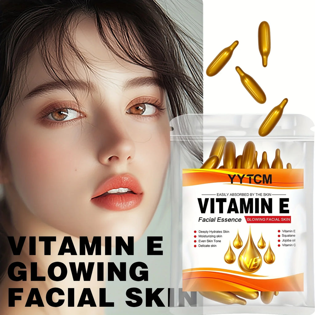Vitamin E Deep Moisturizing Capsule Essence, Hydrates and Smooths Skin, Contains