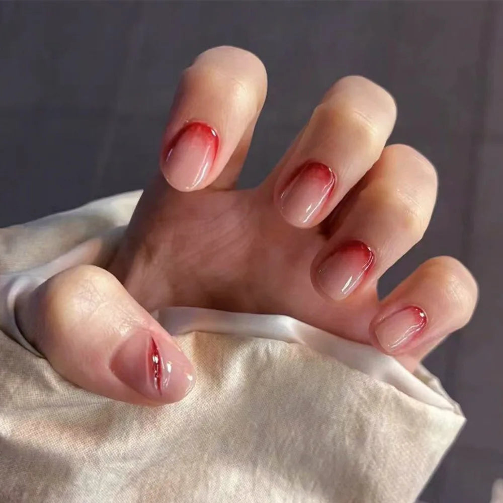 Halloween Gothic Press On Nails, Spider Bat Skull Reusable Tips