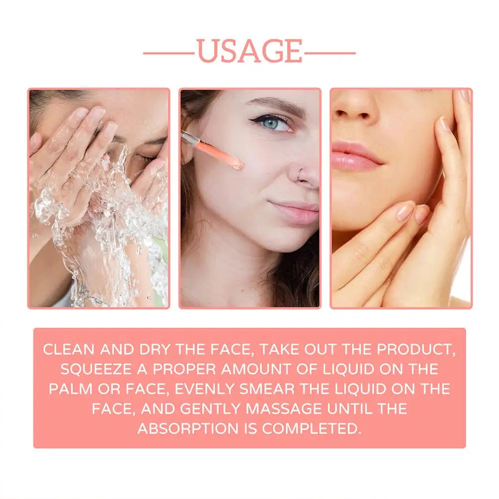 5-in-1 Fade Fine Lines Firming Face Serum Moisturizing Brightening Vitamin C