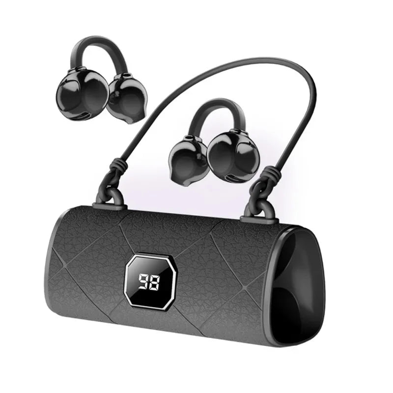 2026 Wireless Bluetooth Clip On Earbuds Noise Reduction Compact Fashion
