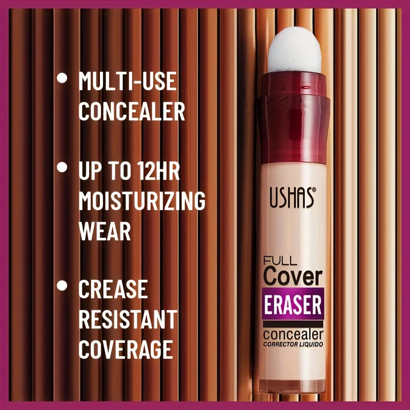 Sponge Tip Liquid Concealer – Long-Wear Coverage for Blemishes & Dark Circles