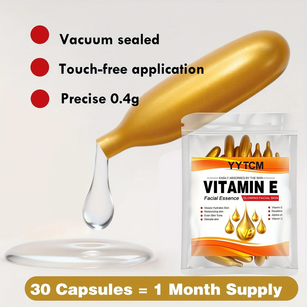 Vitamin E Deep Moisturizing Capsule Essence, Hydrates and Smooths Skin, Contains