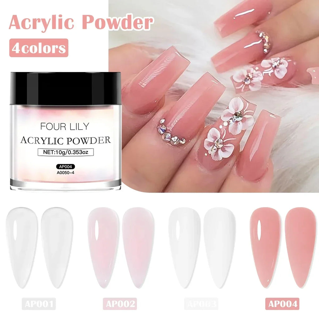 Acrylic Nail Kit | Acrylic Powder Liquid & Brush Nail Extension