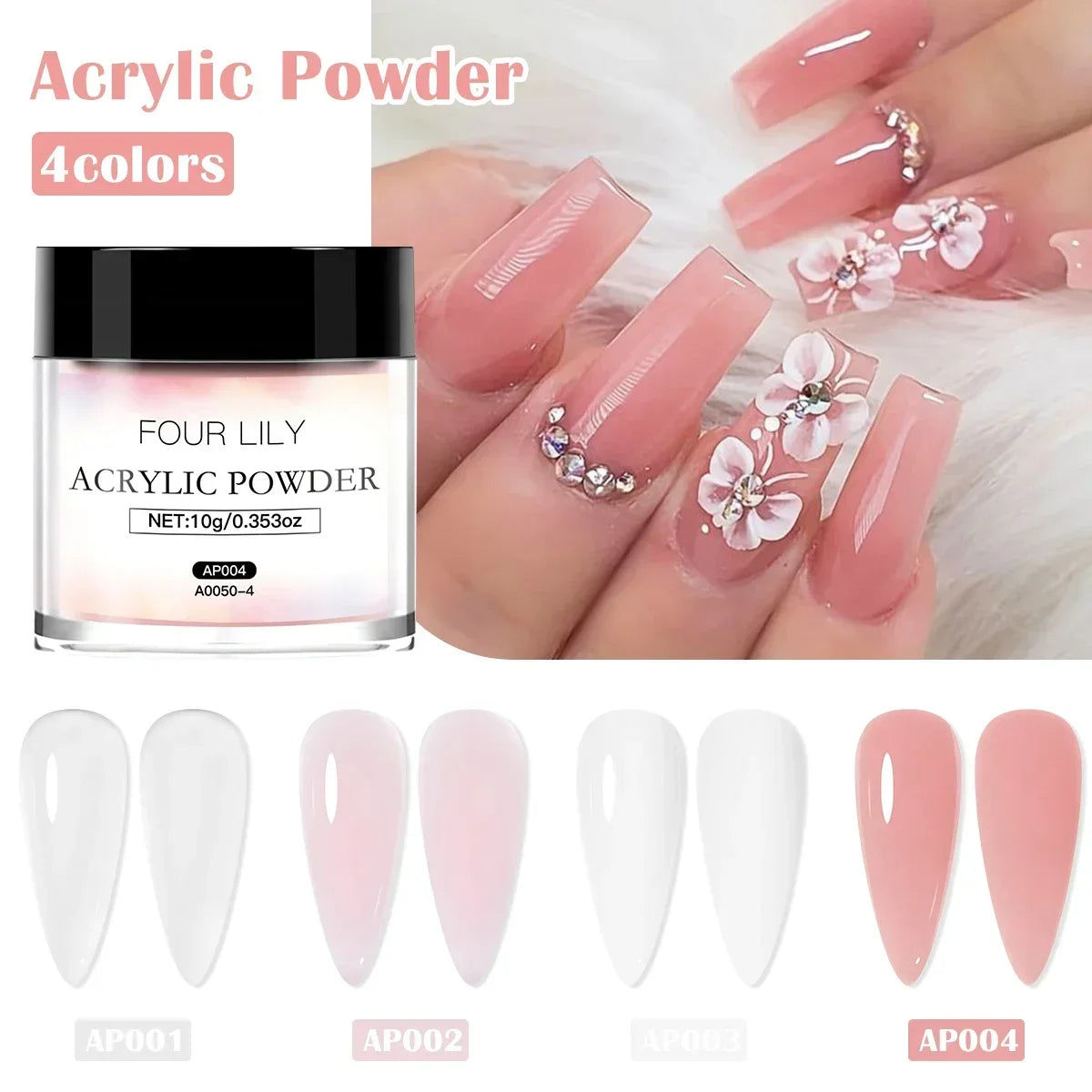 Acrylic Nail Kit | Acrylic Powder Liquid & Brush Nail Extension