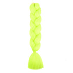 24Inch Synthetic Long Box Jumbo Braiding Hair Extensions Yaki Straight Texture