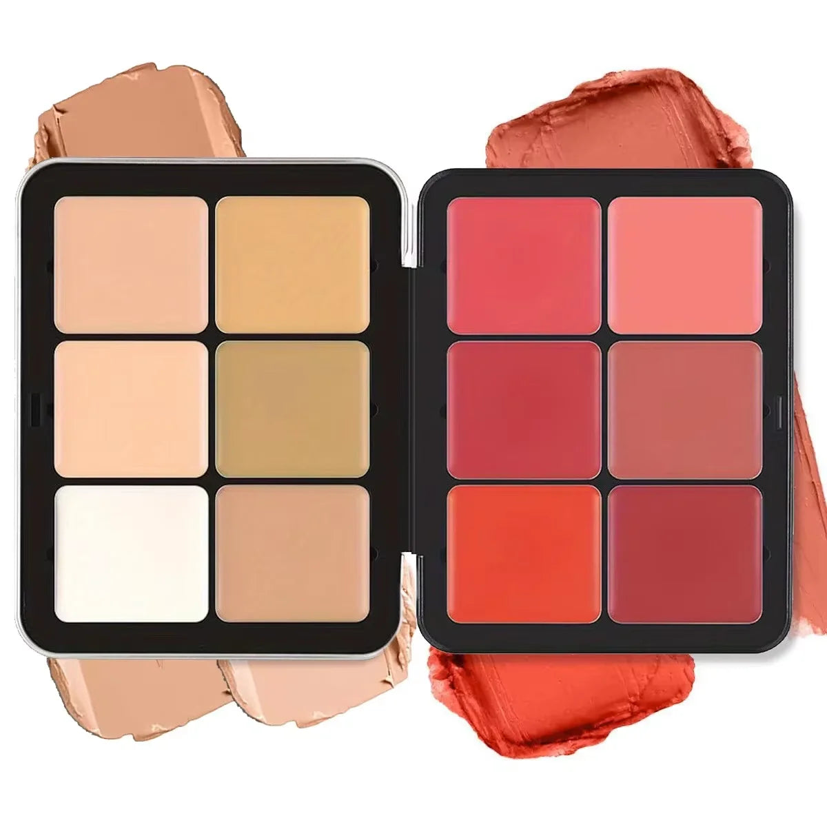 12 Color Concealer and Blush Palette Matte and Highlight Contour Makeup Rouge