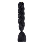24Inch Synthetic Long Box Jumbo Braiding Hair Extensions Yaki Straight Texture