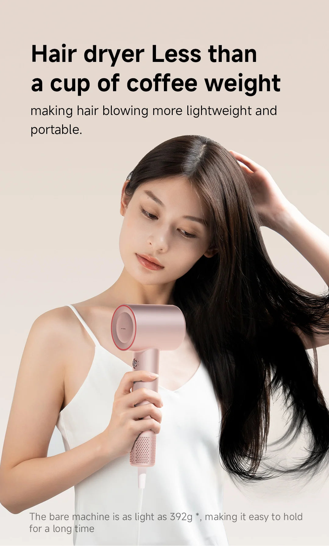 DOCO High-Speed Ionic Hair Dryer – Lightweight Professional Blow Dryer
