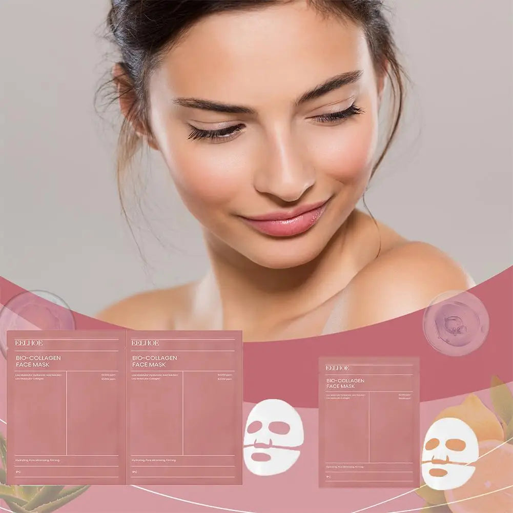 Bio Collagen Facial Mask Shrink Pores Deep Hydrating Overnight Mask