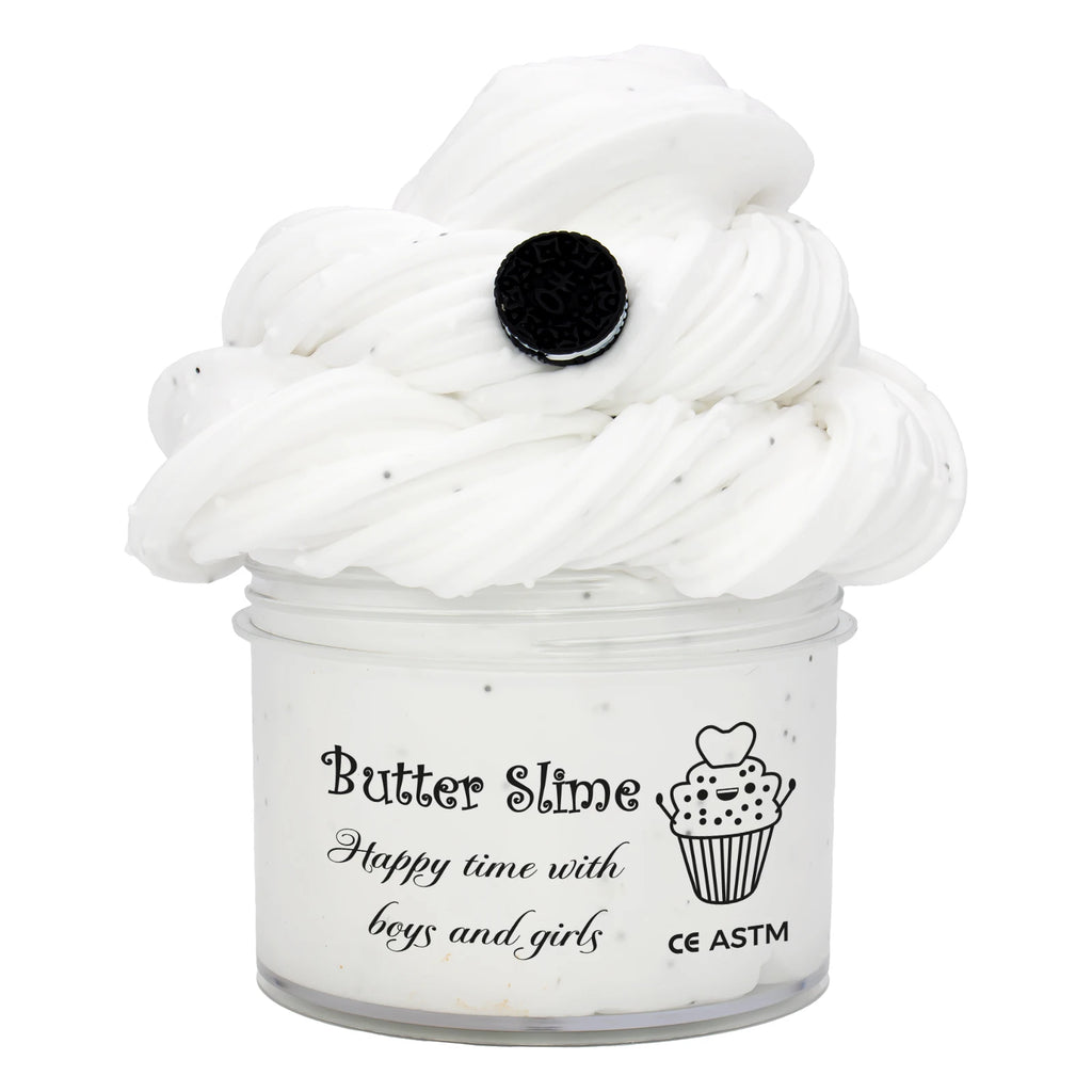 70ml Chocolate Cookie Butter Slime Kit | Scented Fluffy Putty