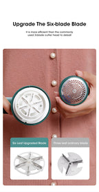 USB Rechargeable Fabric Shaver – Portable Lint & Fuzz Remover