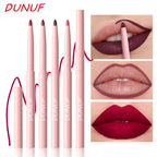 Lip Liner Pen Set Long Lasting, Waterproof Sweatproof, Easy Coloring Non