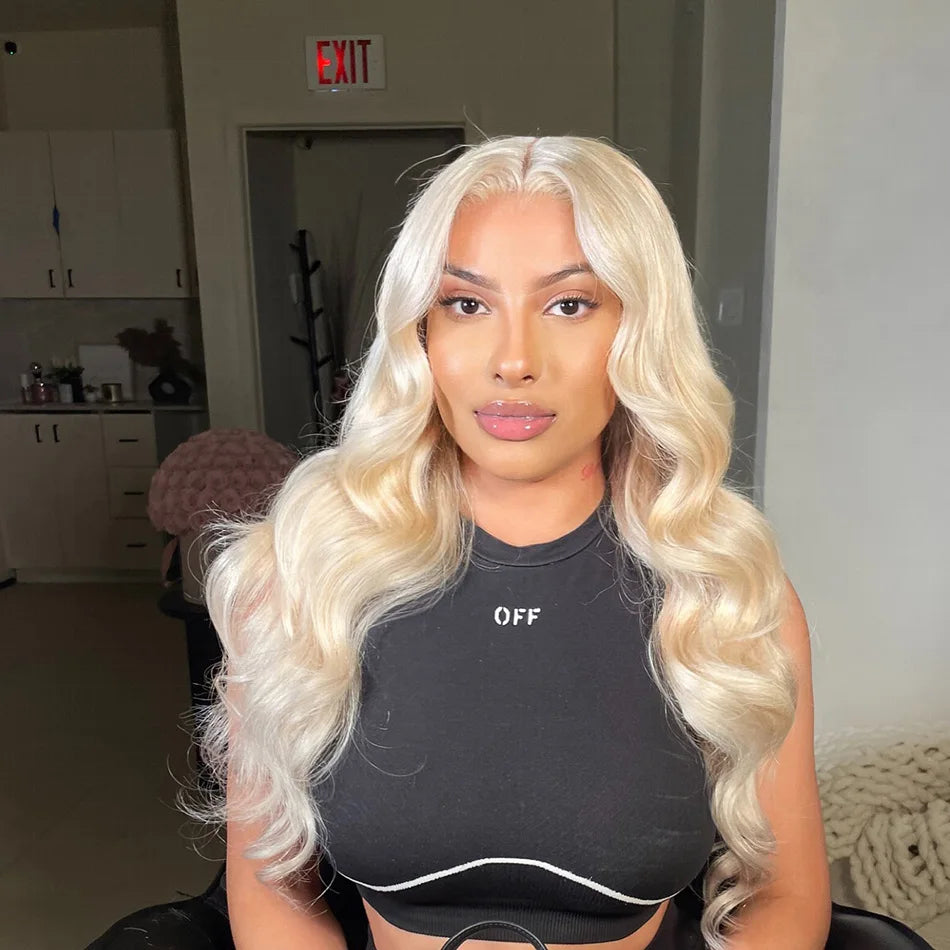 613 Honey Blonde Body Wave HD Lace Wig