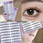 Gege Bear Sunflower False Eyelashes: Fairy Big Eyes, Trilogy False Eyelashes