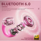 2026 Wireless Bluetooth Clip On Earbuds Noise Reduction Compact Fashion