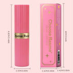 Pearlescent Pink Glitter Velvet Lipstick Metallic Waterproof Long Lasting Matte