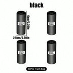 Mini Car Trash Can Leakproof Portable Waste Bin with Thick Garbage Bags