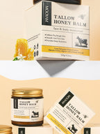 Grass-Fed Beef Tallow & Wild Honey Face + Body Cream – 120g