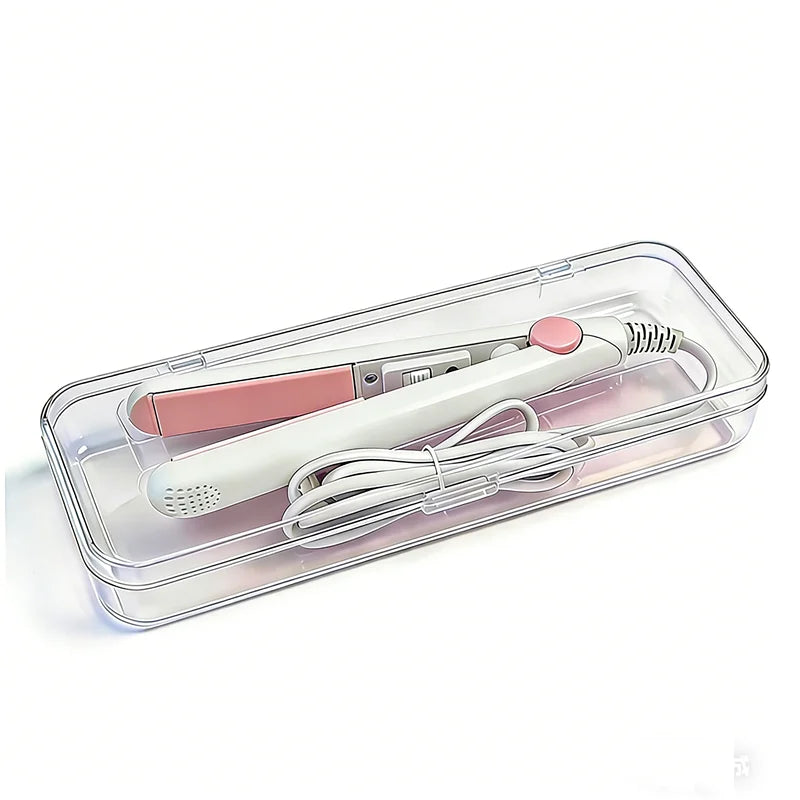 Chic White mini hair iron boxed package