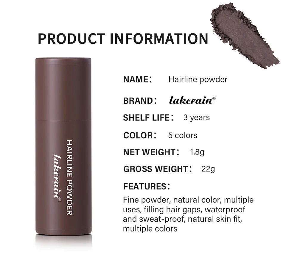Waterproof Hairline & Root Concealer Stick – Instant Grey Coverage
