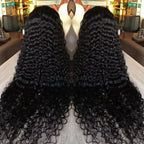 13x6 Glueless HD Lace Deep Wave Human Hair Wig 250%