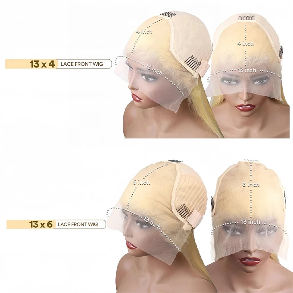 613 Honey Blonde Body Wave HD Lace Wig