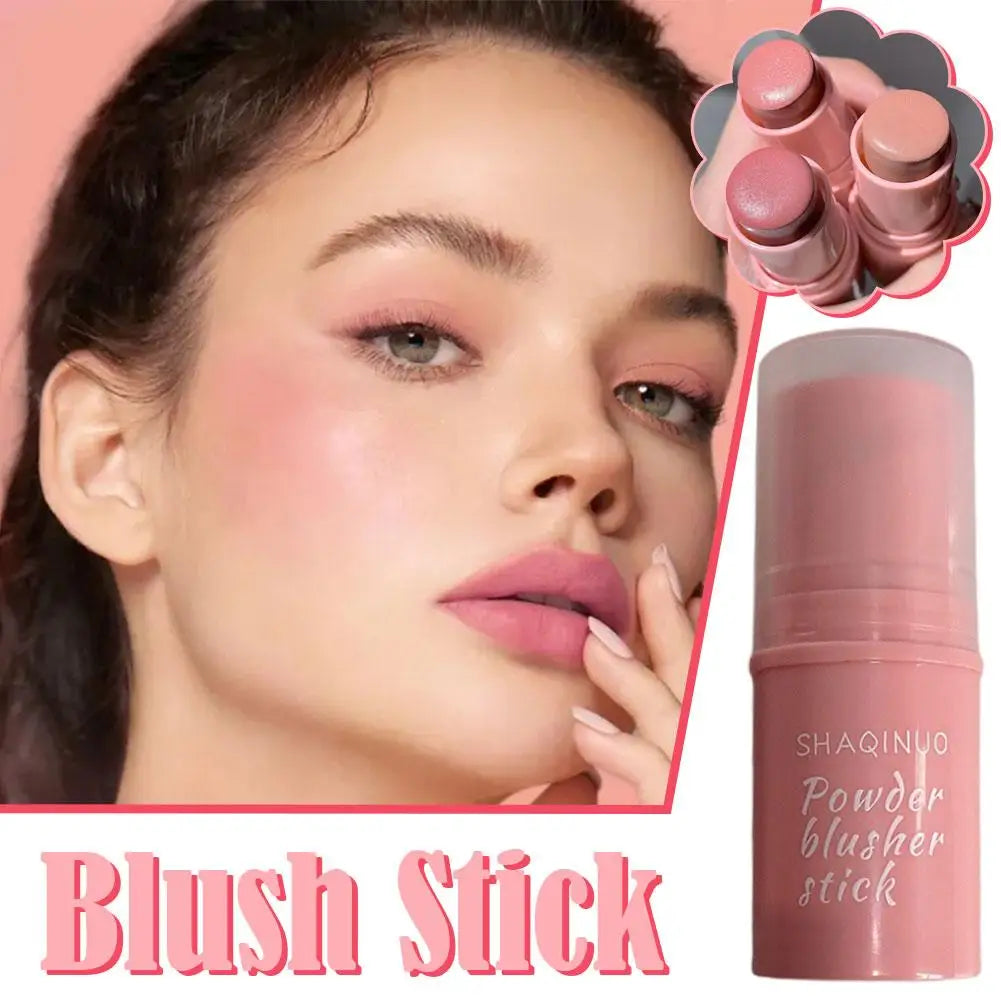 Velvet Liquid Blush Matte Sponge Head Blush Natural Lasting Brighten Facial