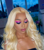 613 Honey Blonde Body Wave HD Lace Wig