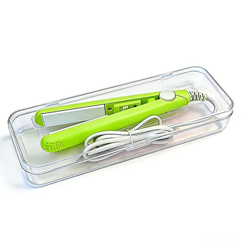 Chic Green mini hair iron boxed package