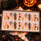 24pc Halloween press-on nails Haunted Doll variant