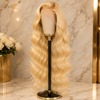 613 Honey Blonde Body Wave HD Lace Wig