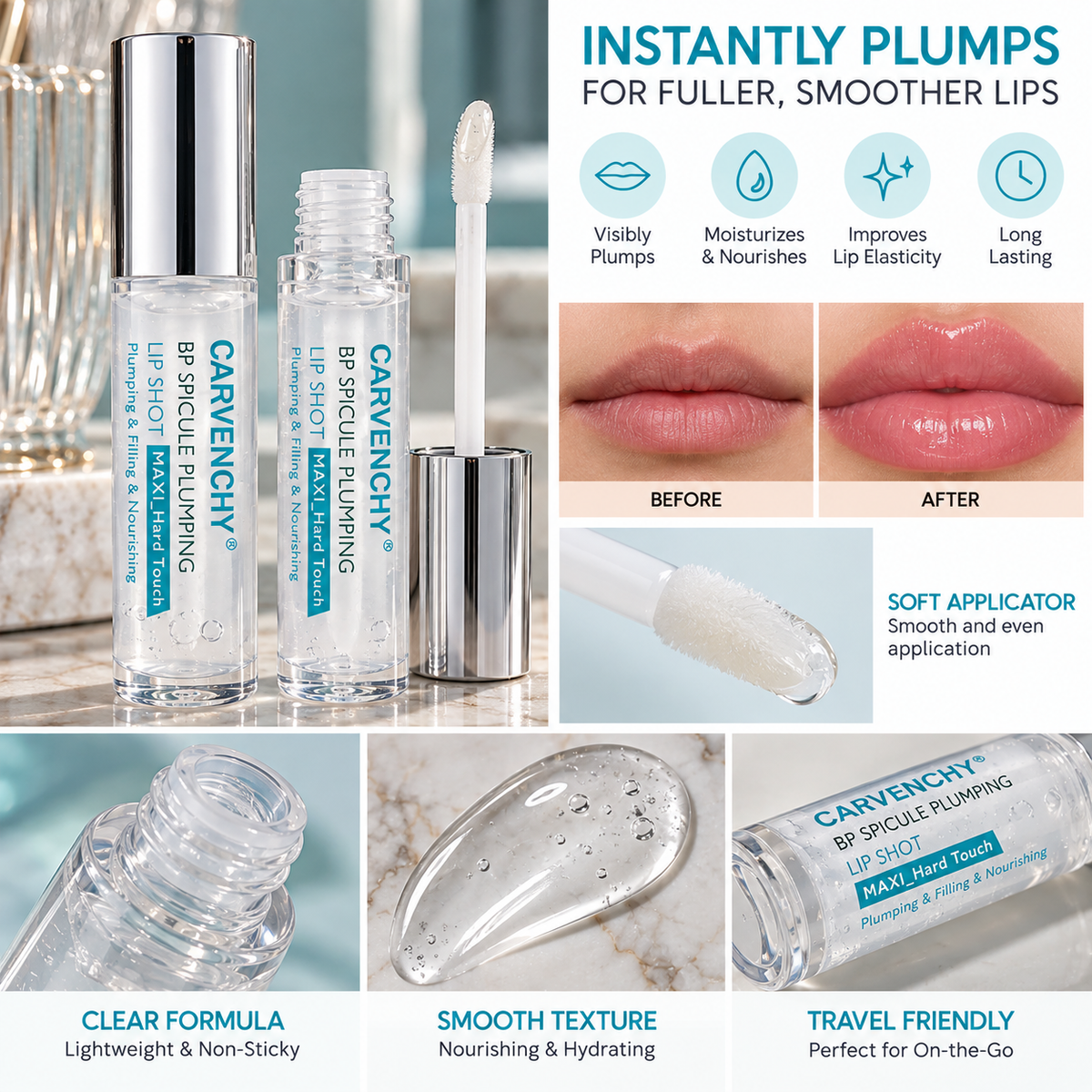 Plump Lip Shot Instantly Volumizing Increase Lip Elasticity Long lasting