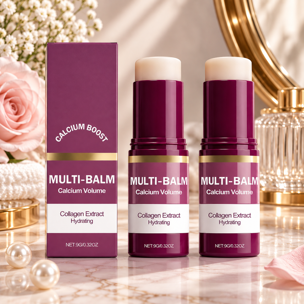 Collagen Moisturizing Balm Stick | Anti Wrinkle Face & Neck