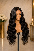 Glueless Body Wave Human Hair Wig 18 40" HD Lace