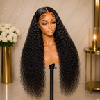 13x6 Glueless HD Lace Deep Wave Human Hair Wig 250%